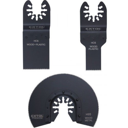 EXTOL PREMIUM náradie multifunkčné, sada 3ks, na drevo 8803823 EXTOL PREMIUM náradie multifunkčné, sada 3ks, na drevo 8803823
