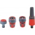 EXTOL PREMIUM hadicový set 4 ks, pre 3/4 "hadicu, PP, ABS 8876491