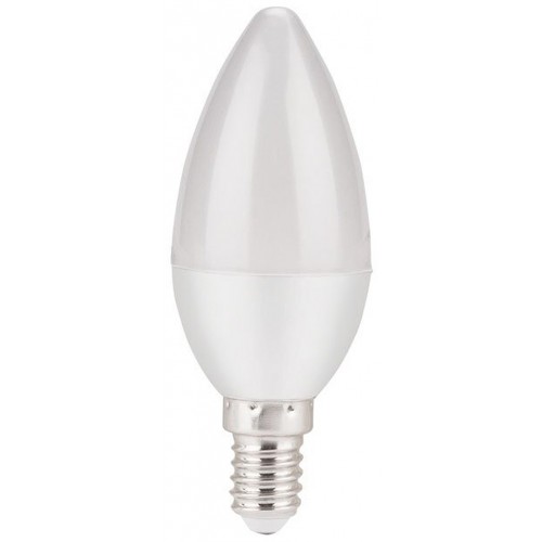 EXTOL LIGHT žiarovka LED sviečka, 5W, 410lm, E14, teplá biela 43021