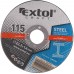 EXTOL CRAFT kotúče 115x1, 6x22, 2mm, rezné na kov 5ks 106910