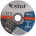 EXTOL CRAFT kotúče 125x1, 6x22, 2mm, rezné na kov 5ks 106920