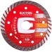 EXTOL PREMIUM kotúč diamantový rezný 125x22, 2mm - TURBO 108952