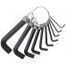 EXTOL CRAFT L-kľúče IMBUS, sada 10ks, 2-14mm 6612