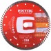 EXTOL PREMIUM kotúč diamantový rezný 230x22,2mm TURBO PLUS - suché i mokré rezanie 8803035