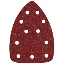 EXTOL PREMIUM papiere brúsne delta, suchý zips, bal.10ks, 149x105mm, P60 8803971