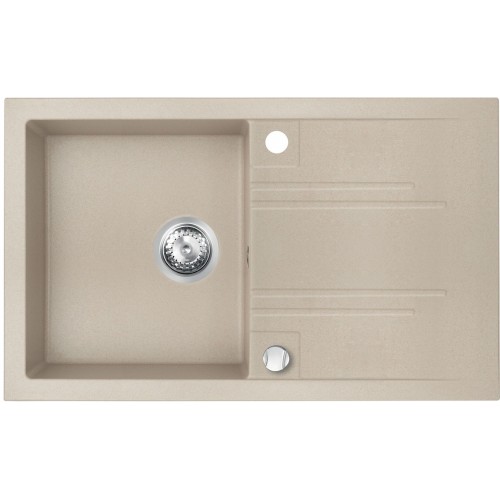FERRO MEZZO II Granitový drez, 780x480mm, piesok DRGM48/78SA FERRO MEZZO II Granitový drez, 780x480mm, piesok DRGM48/78SA