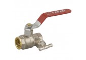 NOVASERVIS guľový plnoprietokový kohút s vypúšťaním páka 1/2" JY1128/15