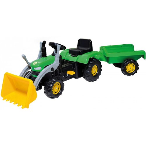 BUDDY TOYS BPT 1031 Šliapací traktor s lyžicou 57000302