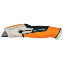 Fiskars CarbonMax Univerzálny nôž so zasunuteľnou čepeľou, 17,7cm 1027223