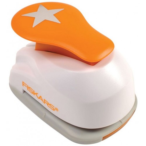 Fiskars Lever Punches ozdobná dierovač M, hviezda 1004722