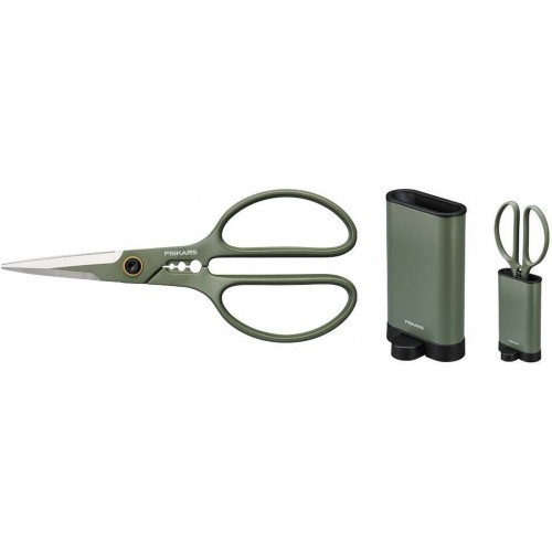 Fiskars Plant Care Nožnice na rastliny s držiakom, 19 cm 1075316