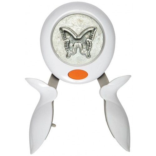 Fiskars Squeeze Punches ozdobná páková dierovačka XL motýľ 1016281