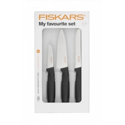 Fiskars Functional Form súprava 3 obľúbených nožov 1014199