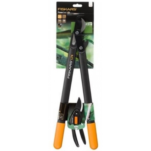 Fiskars Set PowerGear L74 Nůžky pákové prevodové + Nůžky SingleStep P26 100499