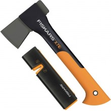 Fiskars Set Sekera univerzálna X7 + ostřič Xsharp 1020183