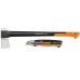 Fiskars Set sekera štiepacia X25 + odlamovací nôž CarbonMax 1057915