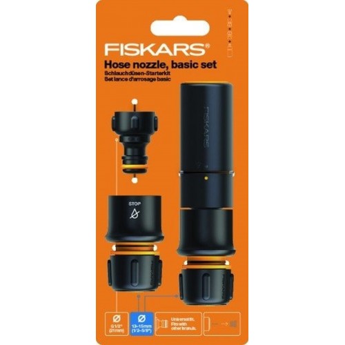 FISKARS Solid Základná sada koncoviek na hadice 1027090