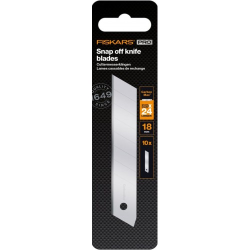 Fiskars CarbonMax brity pre odlamovací nôž 18 mm, 10 ks 1048066