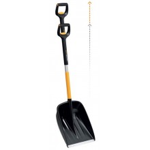 BAZÁR Fiskars X-series Teleskopická lopata na sneh, 120-139cm 1057188 DEFORMOVANÉ!!