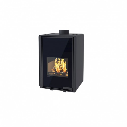 HS FLAMINGO DELUXE ® MALIA Krbové kachle 9kW, čierna HSF42-019