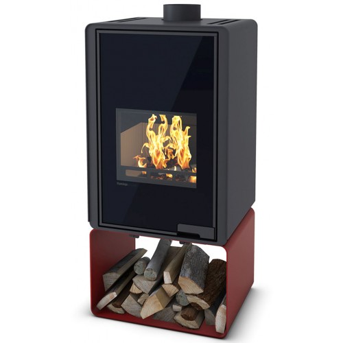 HS FLAMINGO DELUXE ® PENTAI Krbové kachle 9kW, červená HSF42-021 HS FLAMINGO DELUXE ® PENTAI Krbové kachle 9kW, červená HSF42-021