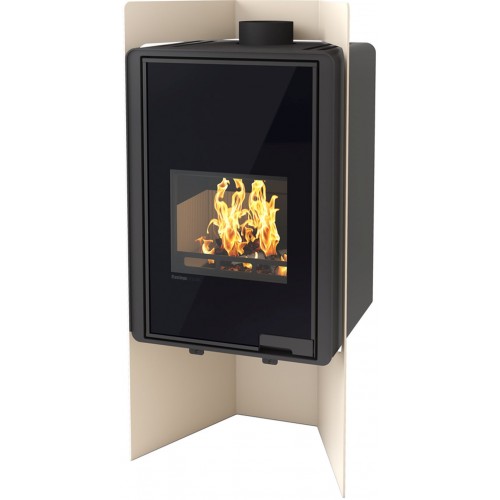 HS FLAMINGO DELUXE ® PULAU Krbové kachle 9kW, krémová HSF42-029