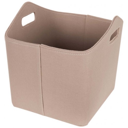 HS FLAMINGO Kôš na drevo plstený, krémová HSF 15-086