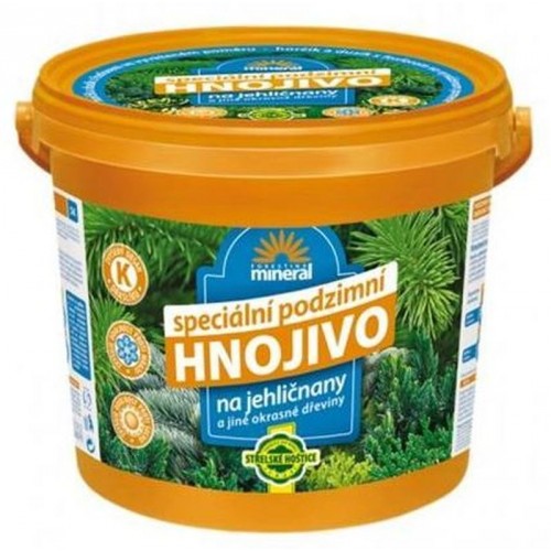 FORESTINA MINERAL Jesenné hnojivo pre ihličnany 5 kg vedro