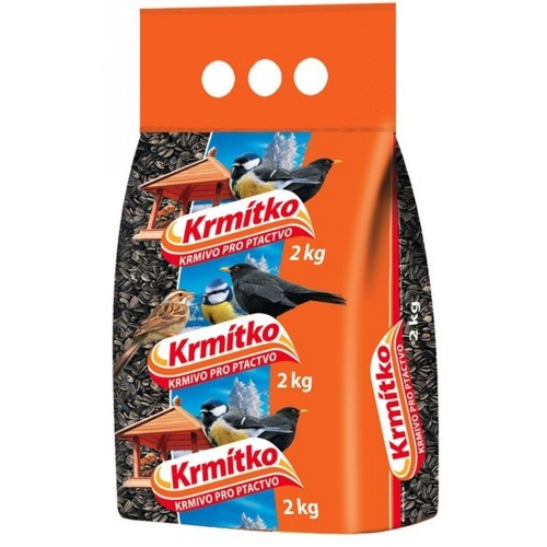 KRMÍTKO Krmivo pre vtáctvo - slnečnica žíhaná 2 kg KRMÍTKO Krmivo pre vtáctvo - slnečnica žíhaná 2 kg