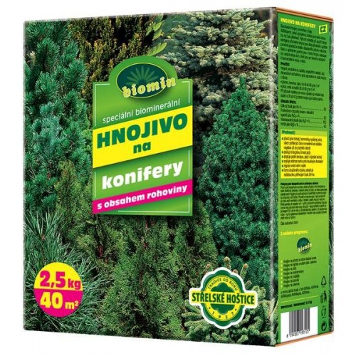 FORESTINA Biomin Hnojivo na ihličnany 2,5kg 1203010 FORESTINA Biomin Hnojivo na ihličnany 2,5kg 1203010