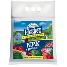 Hoštické hnojivo NPK hnojivo s guánom 1kg