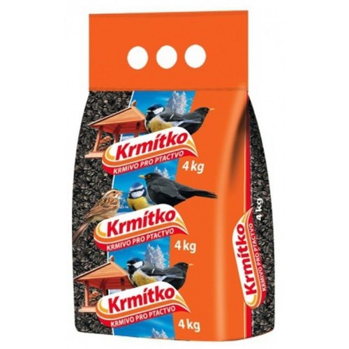 KRMÍTKO Krmivo pre vtáctvo - slnečnica žíhaná 4 kg KRMÍTKO Krmivo pre vtáctvo - slnečnica žíhaná 4 kg