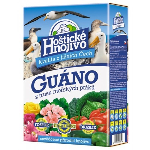 Hoštické hnojivo Guáno granulované 1 kg 1207017 Hoštické hnojivo Guáno granulované 1 kg 1207017