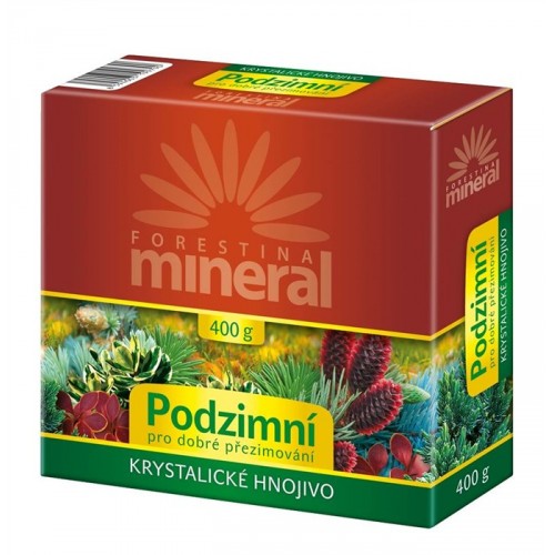 MINERAL Kryštalické hnojivo Jesenné pre dobré prezimovanie 400g