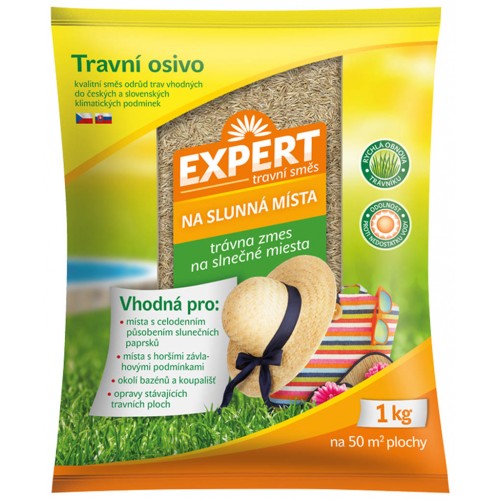 FORESTINA EXPERT trávna zmes na slnečné miesta 1 kg FORESTINA EXPERT trávna zmes na slnečné miesta 1 kg