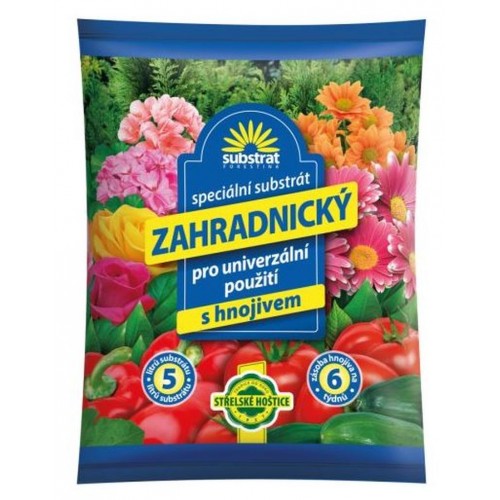 FORESTINA Substrát záhradnícky 5 l univerzálny s hnojivom