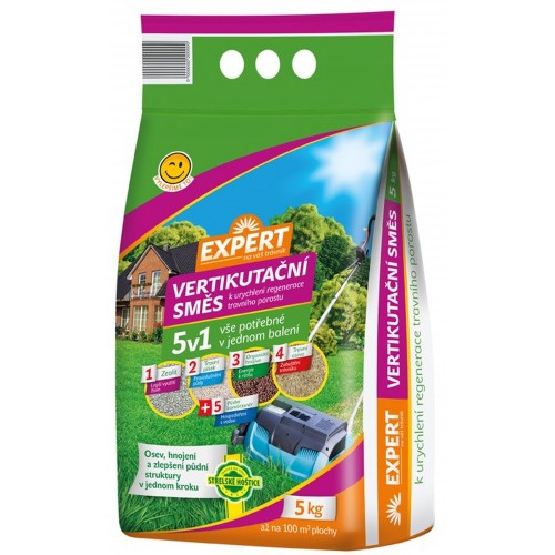FORESTINA EXPERT Vertikutačná zmes 5v1 5 kg