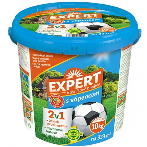 FORESTINA EXPERT Trávnikové hnojivo s vápnitým dolomitom 2v1 10 kg