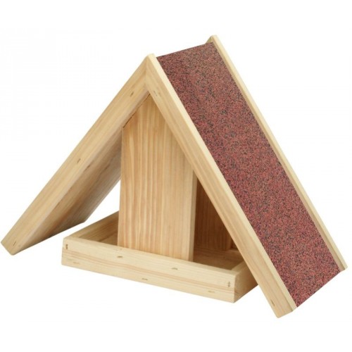 KRMÍTKO Kŕmidlo drevené č. 7, 34x15x24 cm, prírodné KRMÍTKO Kŕmidlo drevené č. 7, 34x15x24 cm, prírodné