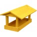 KRMÍTKO Kŕmidlo drevené č. 10, 24x40x20 cm, žlté