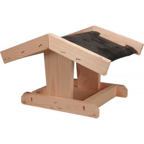 KRMÍTKO Kŕmidlo drevené č. 6, 24x22x17 cm, prírodné