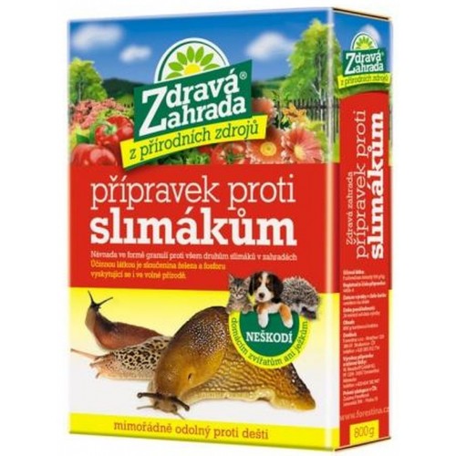 FORESTINA Zdravá záhrada prípravok proti slimákom 800g 1244013