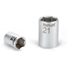 FORTUM hlavice nástrčná, 1/2 ", 12mm, L 38mm, 61CrV5 4700412