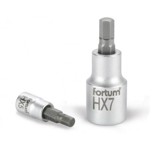 FORTUM hlavica zástrčná imbus, 1/2", HX 8, L 55mm 4700608 FORTUM hlavica zástrčná imbus, 1/2", HX 8, L 55mm 4700608