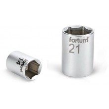 FORTUM hlavice nástrčná, 1/4 ", 5mm, L 25mm, 61CrV5 4701404