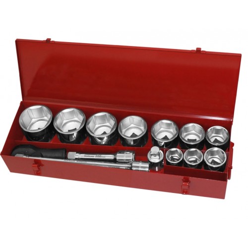 FORTUM kľúče nástrčné 1", sada 15ks 4704012 FORTUM kľúče nástrčné 1", sada 15ks 4704012