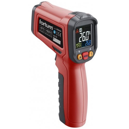 FORTUM teplomer bezkontatktní IR so sondou 4780401
