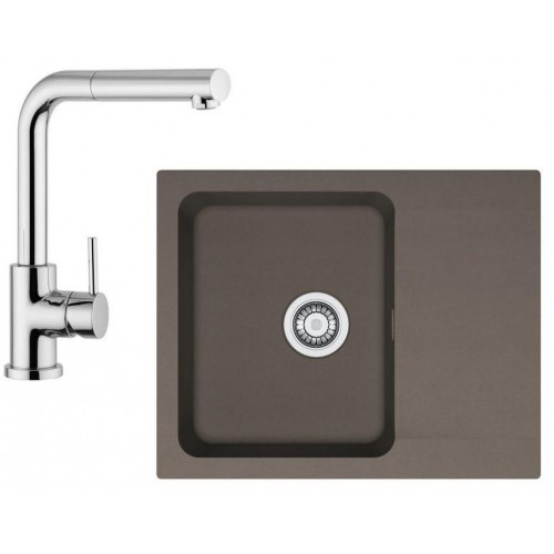 Franke SET T24 (tectonitový drez vulcan OID 611-62 + batérie FN 0147) 114.0425.776