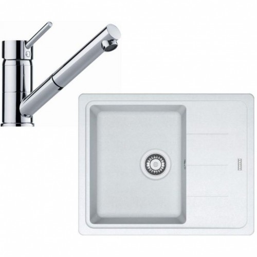 Franke SET G96 (drez BFG 611-62 biely + batérie FC 7486.031) 114.0438.978