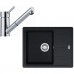 Franke SET G96 (drez BFG 611-62 ónyx + batérie FC 7486.031) 114.0438.979